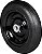 Roda completa 330mm x 8" borracha maciça R 3308 PMR SCHIOPPA - Imagem 1
