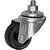 Rodízio giratório leve 1.5/8" de nylon branco com rosca GGR 158 N RODCAR - Imagem 1