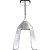 Paleteira hidráulica 2,5 toneladas (2,5 tf) 1.150mm x 685mm em aço inox parcial roda dupla de nylon PIN 258 VONDER - Imagem 7
