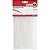 Abraçadeira de nylon branca 280mm x 3,6mm com 100 peças NOVE54 - Imagem 2