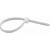 Abraçadeira de nylon branca 280mm x 9,0mm com 10 peças VONDER - Imagem 2