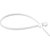 Abraçadeira de nylon para parafusos branca 300mm x 4,8mm VONDER - Imagem 1