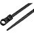 Abraçadeira de nylon para parafusos preta 220mm x 4,3mm VONDER - Imagem 3