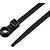 Abraçadeira de nylon para parafusos preta 300mm x 4,8mm VONDER - Imagem 3