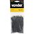 Abraçadeira de nylon preta 100mm x 2,5mm com 100 peças VONDER - Imagem 2