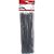 Abraçadeira de nylon preta 140mm x 3,6mm com 100 peças NOVE54 - Imagem 2