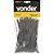 Abraçadeira de nylon preta 140mm x 3,6mm com 100 peças VONDER - Imagem 2