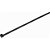 Abraçadeira de nylon preta 280mm x 9,0mm com 100 peças VONDER - Imagem 1