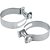 Abraçadeira para mangote aço carbono largura 32mm AM 99mm - 107mm com 2 peças VONDER - Imagem 2