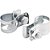 Abraçadeira para mangote aço carbono largura 32mm AM 29mm - 32mm com 2 peças VONDER - Imagem 1