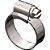 Abraçadeira de inox tipo 304 12mm – 16mm MIF 1216 pacote com 20 peças SUPRENS - Imagem 1