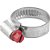 Abraçadeira micro rosca sem fim 14mm a 22mm MAB1422P pacote com 20 peças SUPRENS - Imagem 1