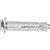 Chumbador CBV com parafuso sextavado 1/4" x 2" VONDER - Imagem 2