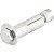 Chumbador CBV com parafuso sextavado 3/8" x 2.1/2" VONDER - 50 unidades - Imagem 1