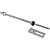 Conjunto haste M10 x 300mm com suporte reto para painel solar para madeira caixa com 15 unidades VONDER - Imagem 1