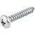 Parafuso autoatarraxante 4,8mm x 25,0mm cabeça panela phillips caixa com 500 peças VONDER - Imagem 1
