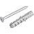 Parafuso autoatarraxante 4,8mm x 50,0mm cabeça chata phillips com bucha 8mm VONDER - Imagem 1