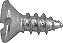 Parafuso autoatarraxante cabeça chata 3,5mm x 9,5mm caixa com 500 peças VONDER - Imagem 2