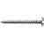 Parafuso autoatarraxante cabeça panela 3,9mm x 32,0mm caixa com 500 peças VONDER - Imagem 1