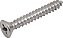 Parafuso autoatarraxante inox 3,5mm x 25,0mm cabeça chata phillips VONDER - Imagem 1