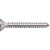Parafuso autoatarraxante inox 4,8mm x 38,0mm cabeça chata phillips VONDER - Imagem 2