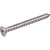 Parafuso autoatarraxante inox 4,8mm x 50,0mm cabeça chata phillips VONDER - Imagem 1