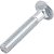 Parafuso francês zincado 1/2" x 3" com porca caixa com 50 peças VONDER - Imagem 7