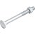 Parafuso francês zincado 1/2" x 5" com porca caixa com 25 peças VONDER - Imagem 1