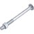 Parafuso francês zincado 1/2" x 6" com porca caixa com 25 peças VONDER - Imagem 3