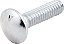 Parafuso francês zincado 1/4" x 1" com porca caixa com 500 peças VONDER - Imagem 5