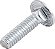 Parafuso francês zincado 1/4" x 1" com porca caixa com 500 peças VONDER - Imagem 7