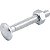 Parafuso francês zincado 1/4" x 1.1/4" com porca caixa com 500 peças VONDER - Imagem 1