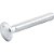Parafuso francês zincado 1/4" x 1.3/4" com porca caixa com 200 peças VONDER - Imagem 5