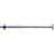 Parafuso francês zincado 1/4" x 4.1/2" com porca VONDER - Imagem 3