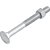 Parafuso francês zincado 3/8" x 3.1/2" com porca VONDER - Imagem 1