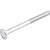Parafuso francês zincado 3/8" x 4.1/2" com porca caixa com 50 peças VONDER - Imagem 4