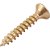 Parafuso madeira chipboard cabeça chata fenda cruzada/phillips 3,0mm x 20,0mm caixa com 1.000 peças VONDER - Imagem 3