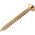 Parafuso madeira chipboard cabeça chata fenda cruzada/phillips 3,0mm x 30,0mm caixa com 500 peças VONDER - Imagem 3
