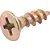 Parafuso madeira chipboard cabeça chata fenda cruzada/phillips 3,5mm x 12,0mm caixa com 1.000 peças VONDER - Imagem 1