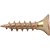 Parafuso madeira chipboard cabeça chata fenda cruzada/phillips 3,5mm x 16,0mm caixa com 500 peças VONDER - Imagem 2