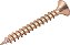 Parafuso madeira chipboard cabeça chata fenda cruzada/phillips 3,5mm x 30,0mm caixa com 500 peças VONDER - Imagem 2