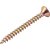 Parafuso madeira chipboard cabeça chata fenda cruzada/phillips 3,5mm x 35,0mm caixa com 500 peças VONDER - Imagem 3