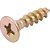 Parafuso madeira chipboard cabeça chata fenda cruzada/phillips 4,0mm x 16,0mm caixa com 500 peças VONDER - Imagem 1