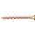 Parafuso madeira chipboard cabeça chata fenda cruzada/phillips 4,0mm x 45,0mm caixa com 500 peças VONDER - Imagem 2