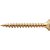 Parafuso madeira chipboard cabeça chata fenda cruzada/phillips 5,0mm x 40,0mm caixa com 500 peças VONDER - Imagem 2