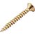 Parafuso madeira chipboard cabeça chata fenda cruzada/phillips 5,0mm x 40,0mm caixa com 500 peças VONDER - Imagem 3