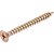 Parafuso madeira chipboard cabeça chata fenda cruzada/phillips 5,0mm x 50,0mm caixa com 200 peças VONDER - Imagem 1