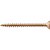 Parafuso madeira chipboard cabeça chata fenda cruzada/phillips 5,0mm x 55,0mm caixa com 500 peças VONDER - Imagem 2