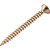 Parafuso madeira chipboard cabeça chata fenda cruzada/phillips 5,0mm x 55,0mm caixa com 500 peças VONDER - Imagem 3
