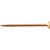 Parafuso madeira chipboard cabeça chata fenda cruzada/phillips 5,0mm x 65,0mm caixa com 500 peças VONDER - Imagem 2